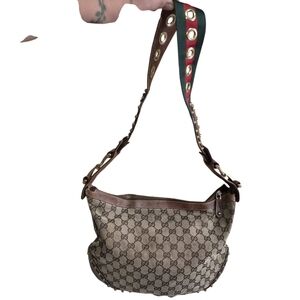 Authentic Gucci Pelhan Studded Hobo